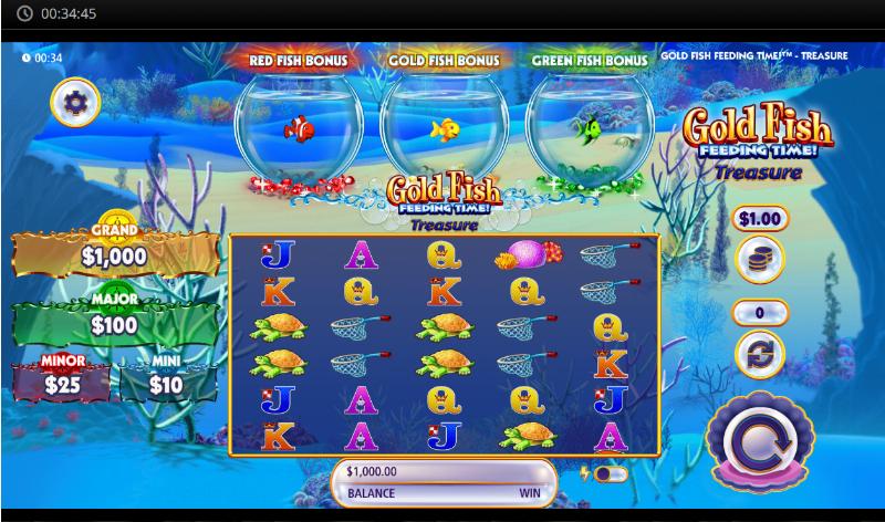 Gold Fish Feeding Time Treasure