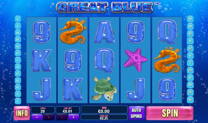 Great Blue (Playtech)