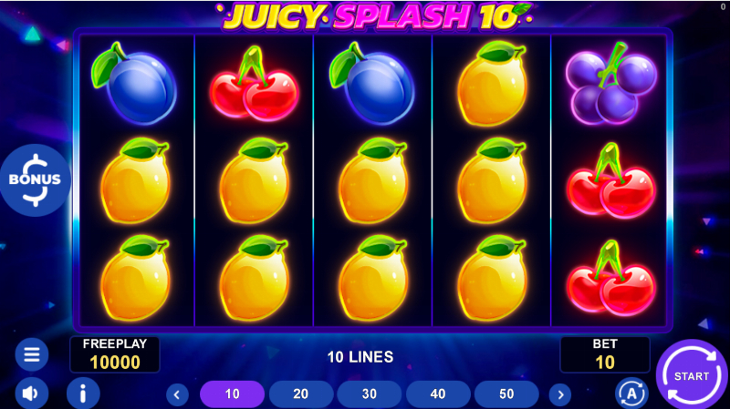 Juicy Splash 10