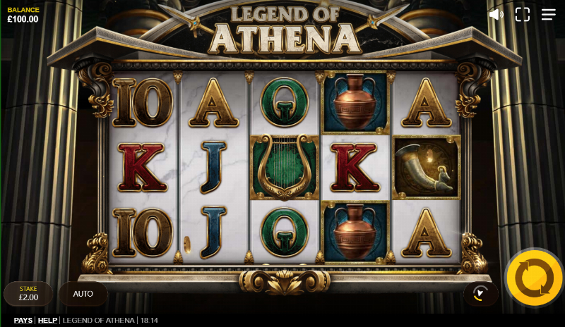 Legend Of Athena (Red Tiger)
