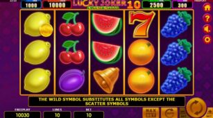 Lucky Joker 10 Cash Spins demo play free 2