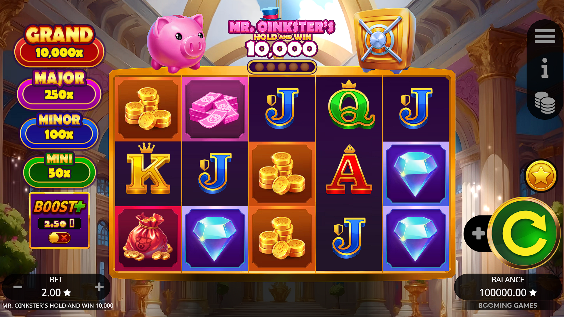 Mr. Oinkster’s Hold & Win 10,000