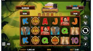 Mystic Panther Treasures Of The Wild demo play free 3