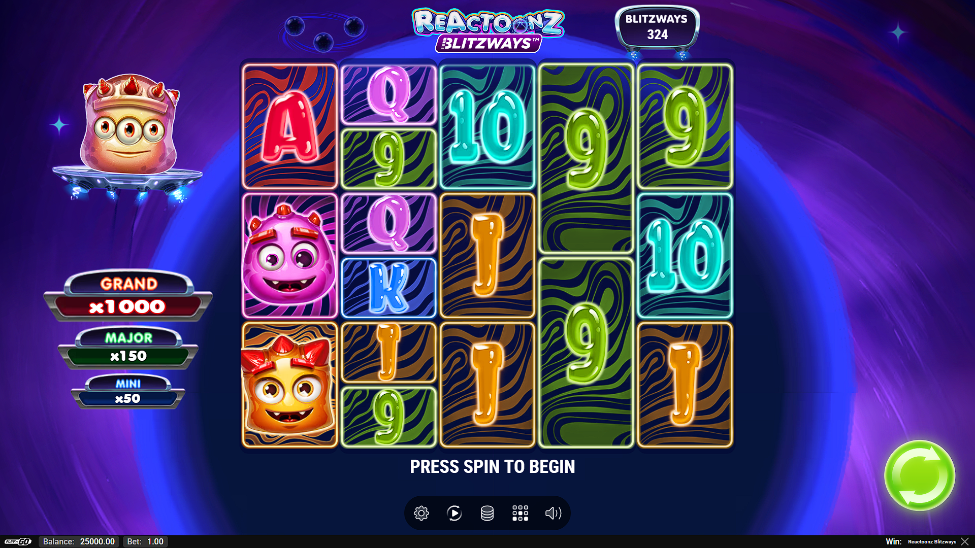 Reactoonz Blitzways