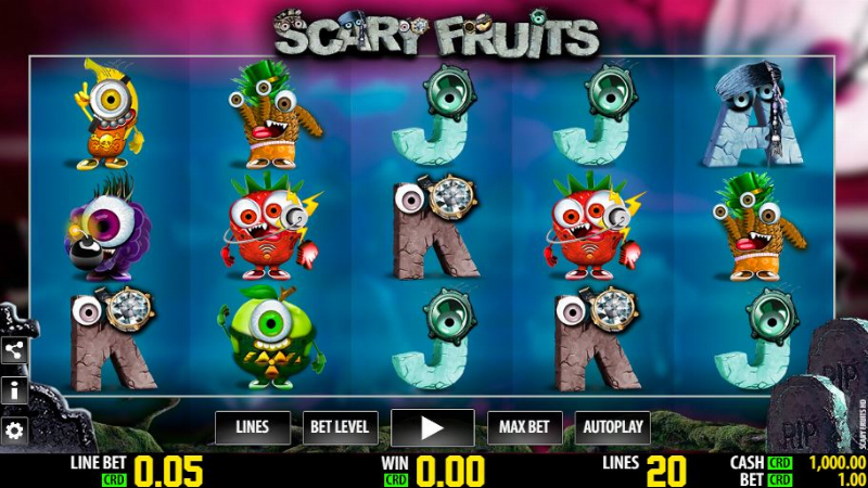Scary Fruits Hd