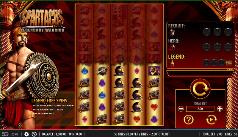 Spartacus Legendary Warrior