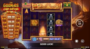 The Goonies Cash Inferno demo play free 1