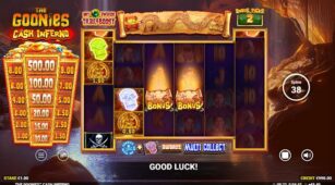 The Goonies Cash Inferno demo play free 2