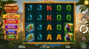 Aztec Fire: Hold And Win demo play free 3