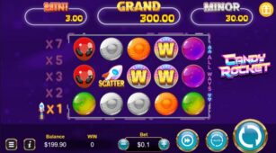 Candy Rocket demo play free 0