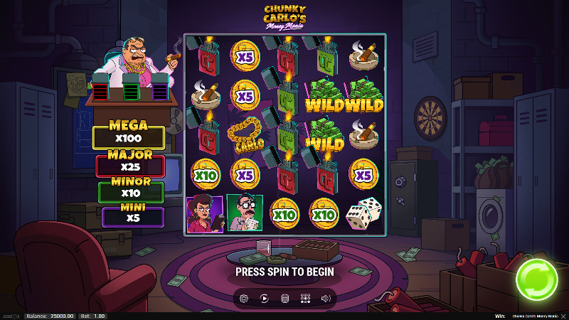Chunky Carlo’s Money Mania