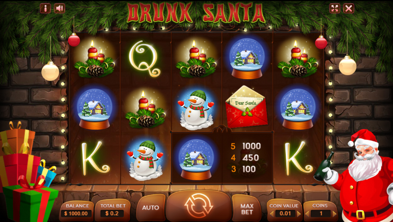 Drunk Santa