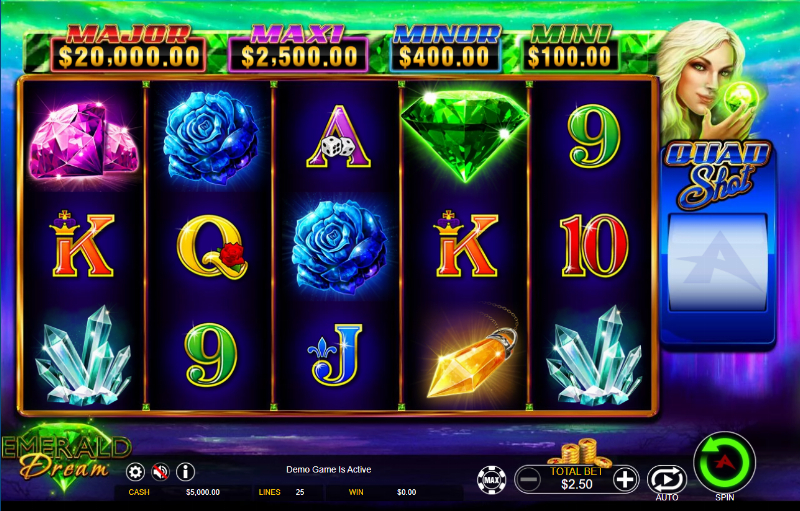 Emerald Dream Quad Shot