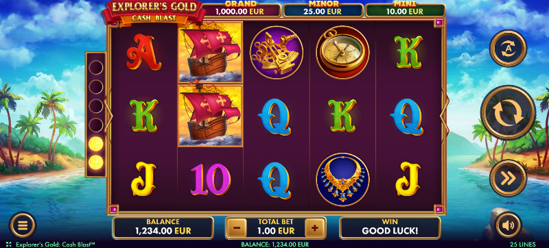 Explorer’s Gold: Cash Blast