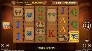 Eye Of Horus Gold Spins Megaways demo play free 3