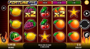 Fortune Five Double demo play free 3