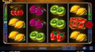 Four The Win Wild demo play free 2