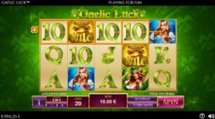 Gaelic Luck demo play free 2
