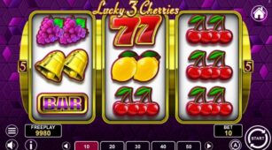 Lucky 3 Cherries demo play free 1