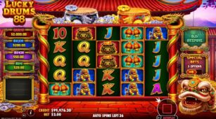 Lucky Drums 88 demo play free 2