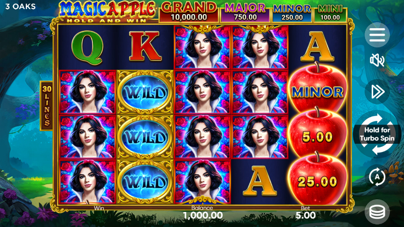 Magic Apple Hold And Win