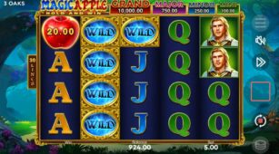 Magic Apple Hold And Win demo play free 1
