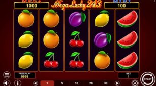 Mega Lucky 243 demo play free 0