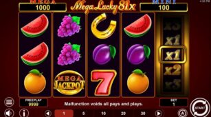 Mega Lucky 81X demo play free 0