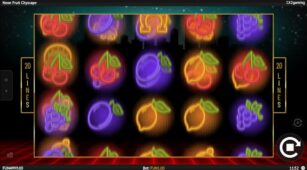 Neon Fruit Cityscape demo play free 0