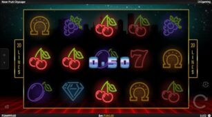 Neon Fruit Cityscape demo play free 2