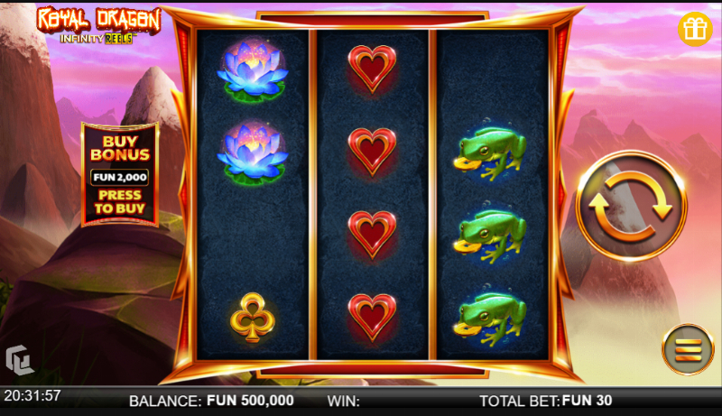 Royal Dragon Infinity Reels