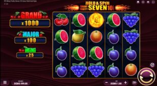 Shiny Fruity Seven 10 Lines Hold And Collect demo play free 0