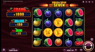 Shiny Fruity Seven 10 Lines Hold And Collect demo play free 3