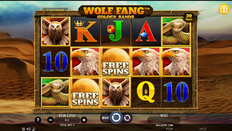 Wolf Fang Golden Sands