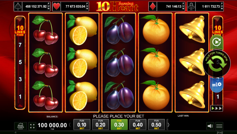 10 Burning Heart