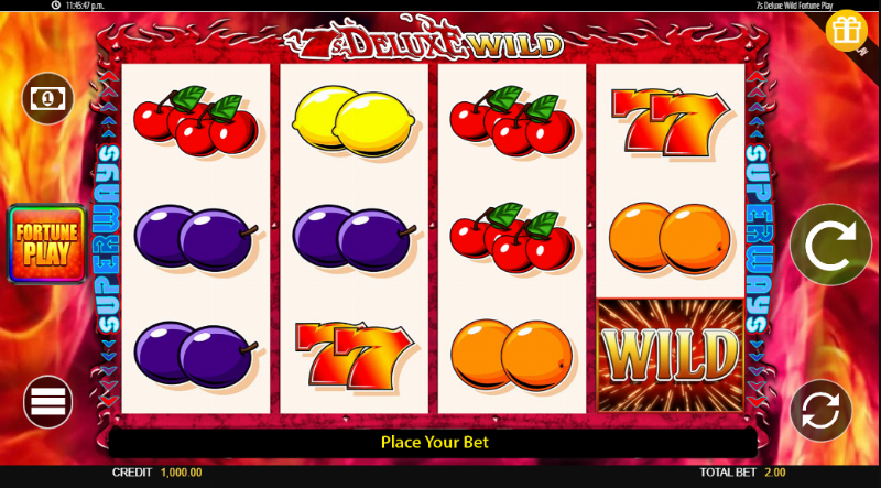 7’S Deluxe Wild Fortune Play