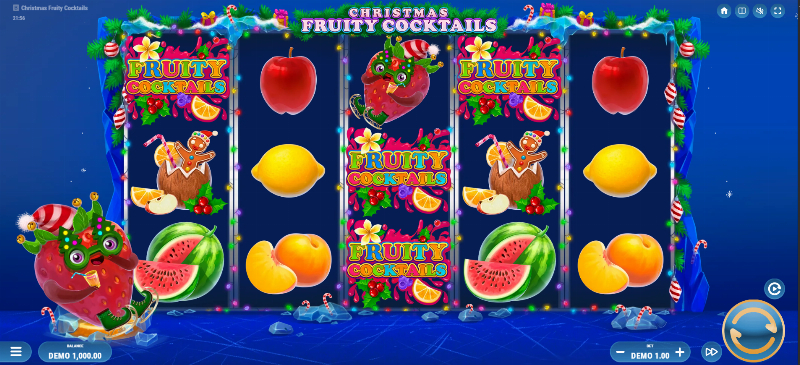 Christmas Fruity Cocktails