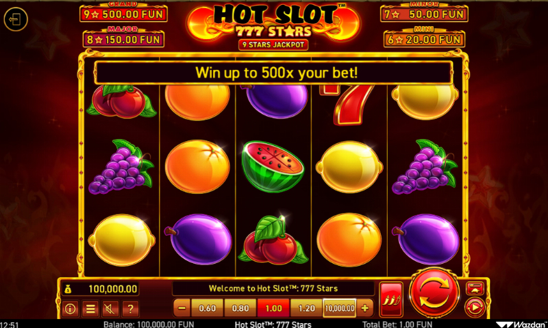 Hot Slot: 777 Stars