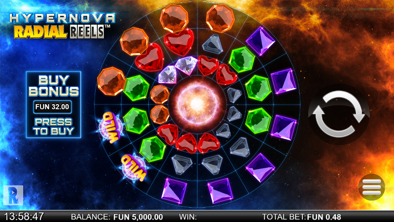 Hypernova Radial Reels