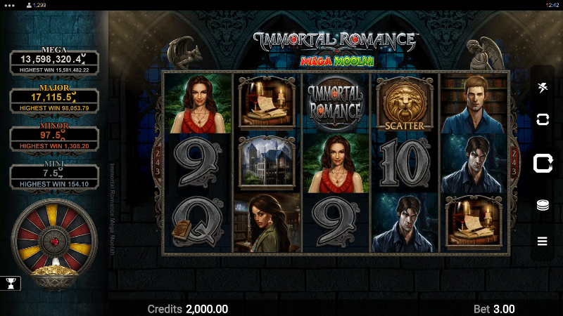 Immortal Romance Mega Moolah