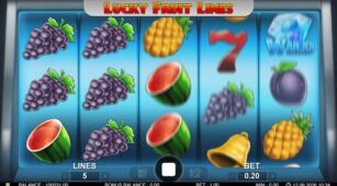 Lucky Fruit Lines demo play free 3