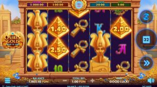 Osiris Gold demo play free 1