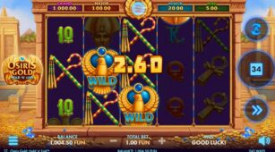 Osiris Gold demo play free 3