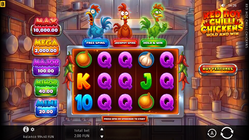 Red Hot Chilli Chickens