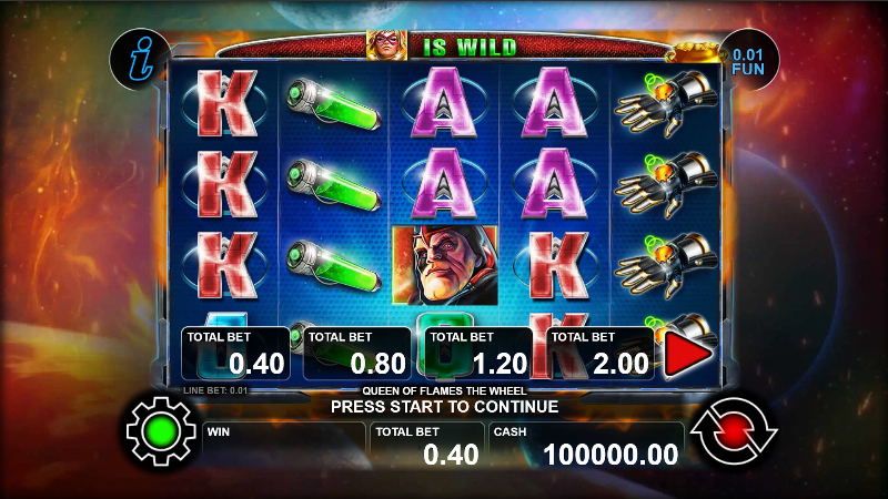 Queen Of Flames The Wheel