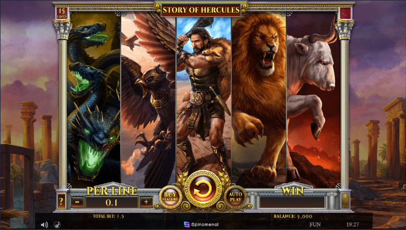 Story Of Hercules 15 Lines