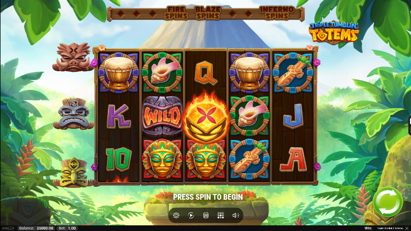 Triple Tumblin’ Totems