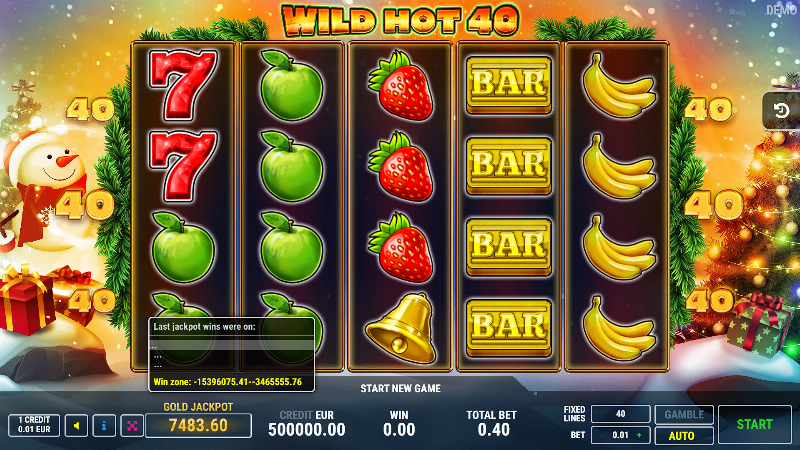 Wild Hot 40 Christmas