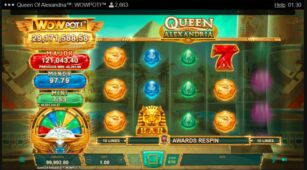 Queen Of Alexandria Wowpot demo play free 2