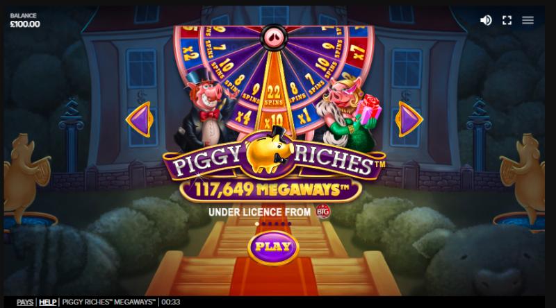 Piggy Riches Megaways